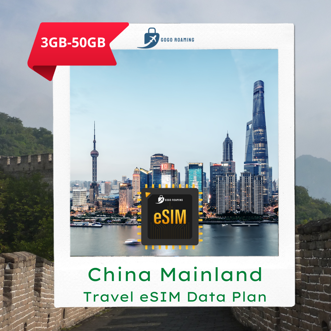 China esim (3GB-50GB)